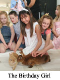 kids birthday party and petting zoo