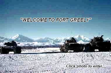 WELCOME TO FORT GREELY