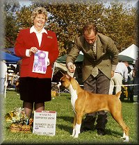 Copper wins his first Major at just 6 months old. AWESOME!