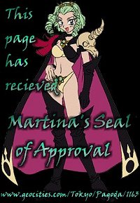 Martina's Seal of Approval!