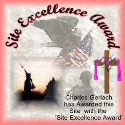 Thanks, Charles for this award and kind words. Take a look at his graves registration site and tell him hello! I added a link :)