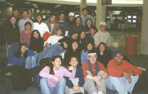 The CBCOC Urbana Team at LAX Airport