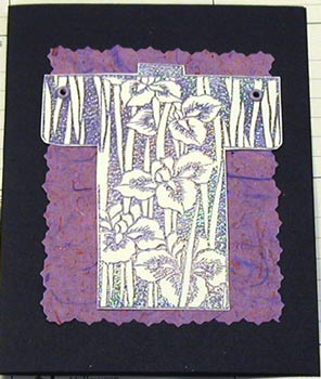 Iris Kimono Card
