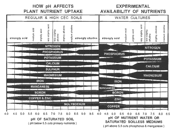 Ph And Nutrient Availability Chart