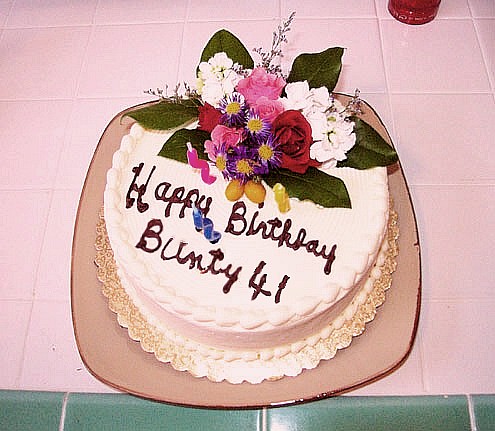Nancy Bellis' cake for Sarah