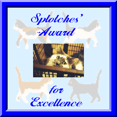 Splotchy's Award for Excellence
