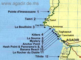 Taghazout Surfspots