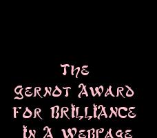 Gernot's Prize to this site!