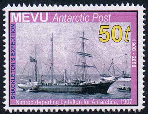 2008 Shackleton Centenary 50 tanos