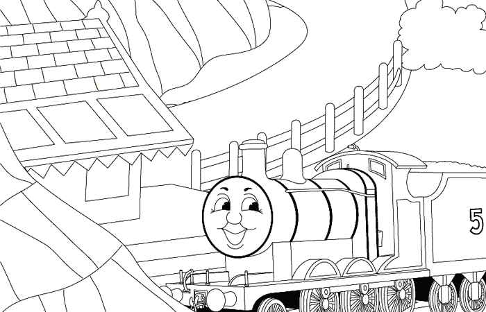 james the train coloring pages - photo #26
