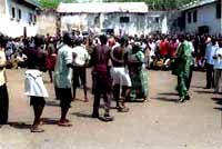 Kondengui prison, Yaounde.