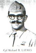 Corporal Mike Layman, 1965