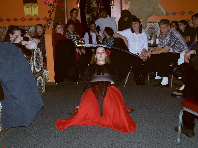 donna's second bellydance performance February 15, 2004