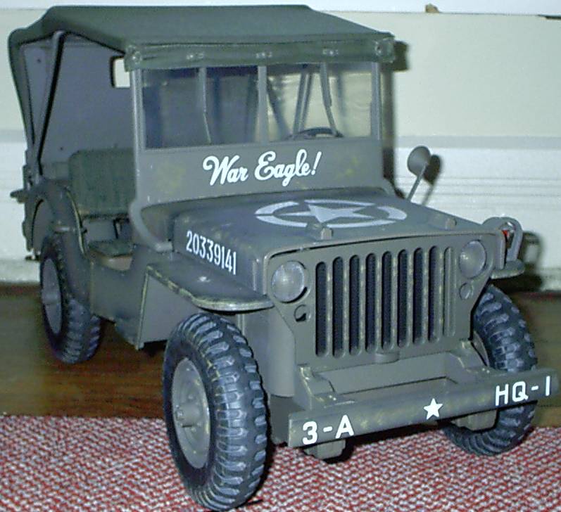 1/6 Soldiers of the world jeep