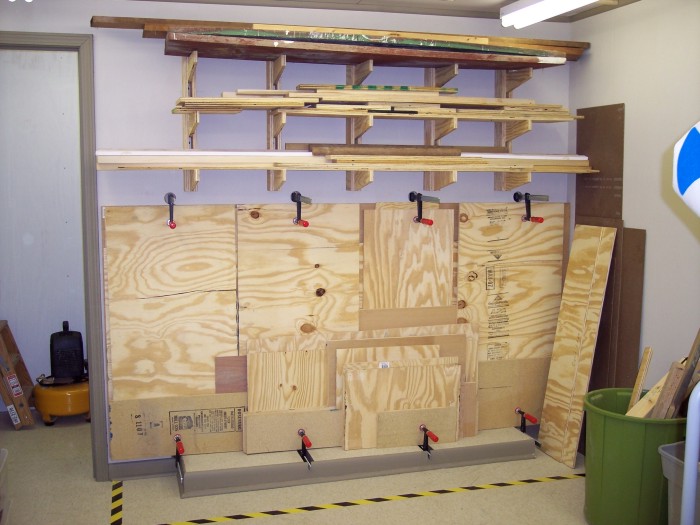 Woodworking Shop Lumber Storage Ideas