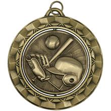 Baseball Gold Spinner Medal  Item noMSP301GO