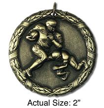 Football Gold 2 Medal  Item no 2112GO