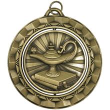Lamp Gold Spinner Medal  Item no MSP350GO