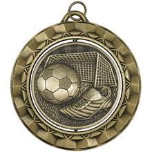 Soccer Gold Spinner Medal  Item no MSP314G