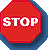 STOP button