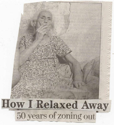 How I relaxed away   50 years of zoning out