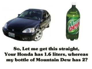 I'd rather have the Dew