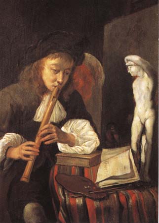 'Het concert', Gabriel Metsu (ook: Metzu) (1629-1667).