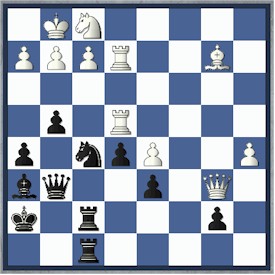    The critical position of the game. If Black simply moves back and forth, (h6 and g5?); I do not see how White can win. (kvsfx3d_g2-pos1.jpg,  26 KB)   
