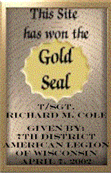 American Legion's Gold Seal Award