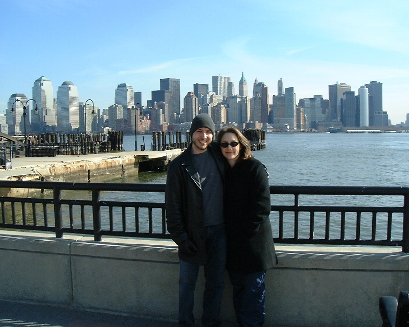 John and Natalie in New York