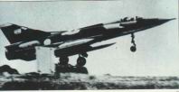Mirage M III decolando hacia el combate