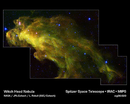 Witch Head from Spitzer