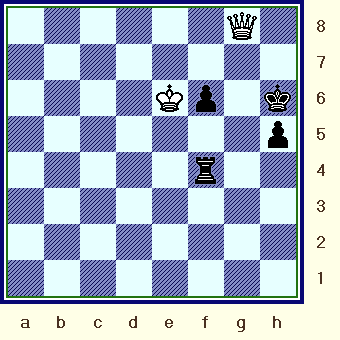   A nice problem: "White to move and mate in THREE moves."  (art1_cv-chs_pos4.gif, 07 KB)  