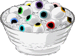 bowl of eyeballs