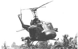 UH1 Helicopter, Same as the one David Pecor Soyland went down in on May 17, 1971