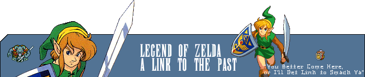 Legend of Zelda - A Link To The Past