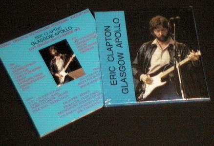 GLASGOW APOLLO  - Eric Clapton - slipcase