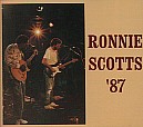 RONNIE SCOTTS '87 - Eric Clapton and Buddy Guy