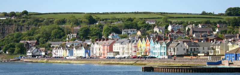 Whitehead Promenade, viewed from the sea