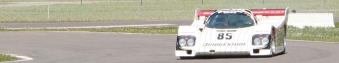 Porsche 962 on track
