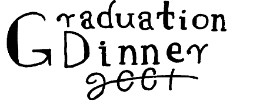 Graduation Dinner 2001