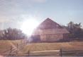 Barn that was hit with canon ball at Gettysburg