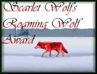 Roaming Wolf Award
