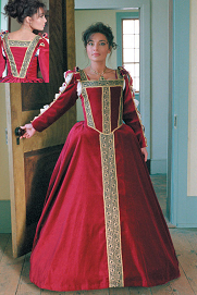 Renaissance Dress (red)