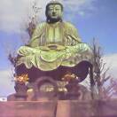 Dai Butsu or Big Buddha statue off Hongo-Dori, Hon Komagome