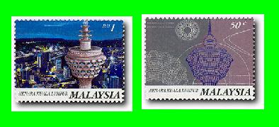 Kuala Lumpur Tower Stamp