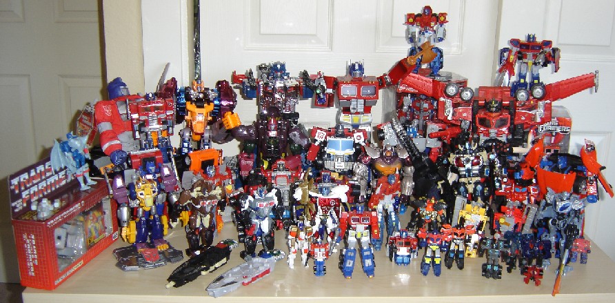 My Optimus Prime Collection