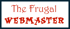 FrugalWebmaster logo and link