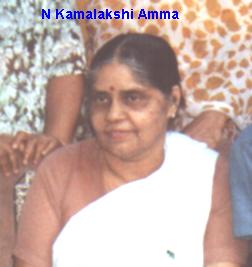 Late (Mrs) N Kamalakshi Amma