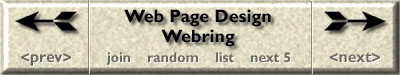 The Web Page Design Webring